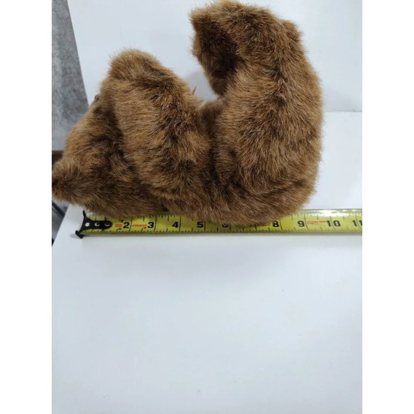 Vtg Ty Beanie Babies Magee Bear Plush Stuffed Animal Sitting Toy Age 3 Up 9 in - Picture 10 of 12